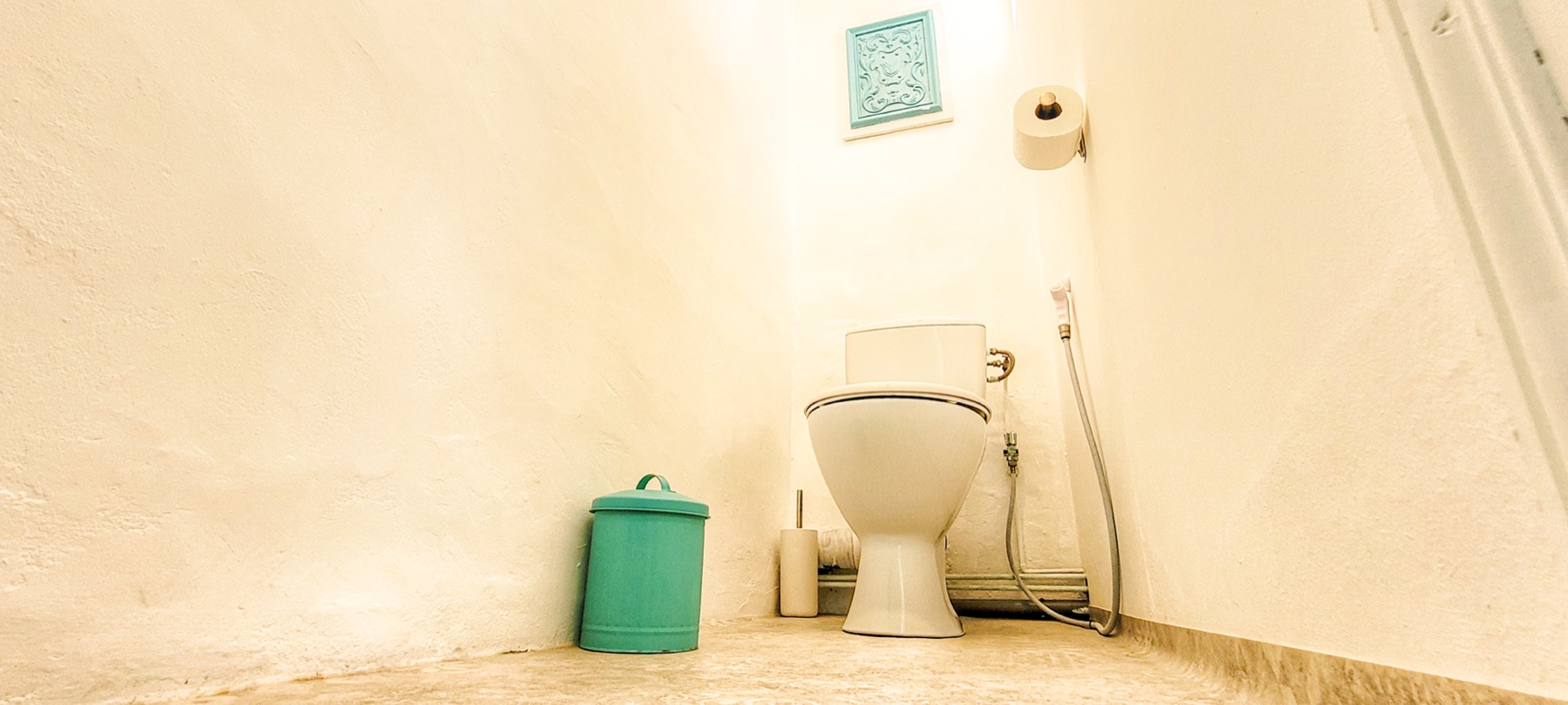 Un WC séparé et indépendant, pour le confort de tous